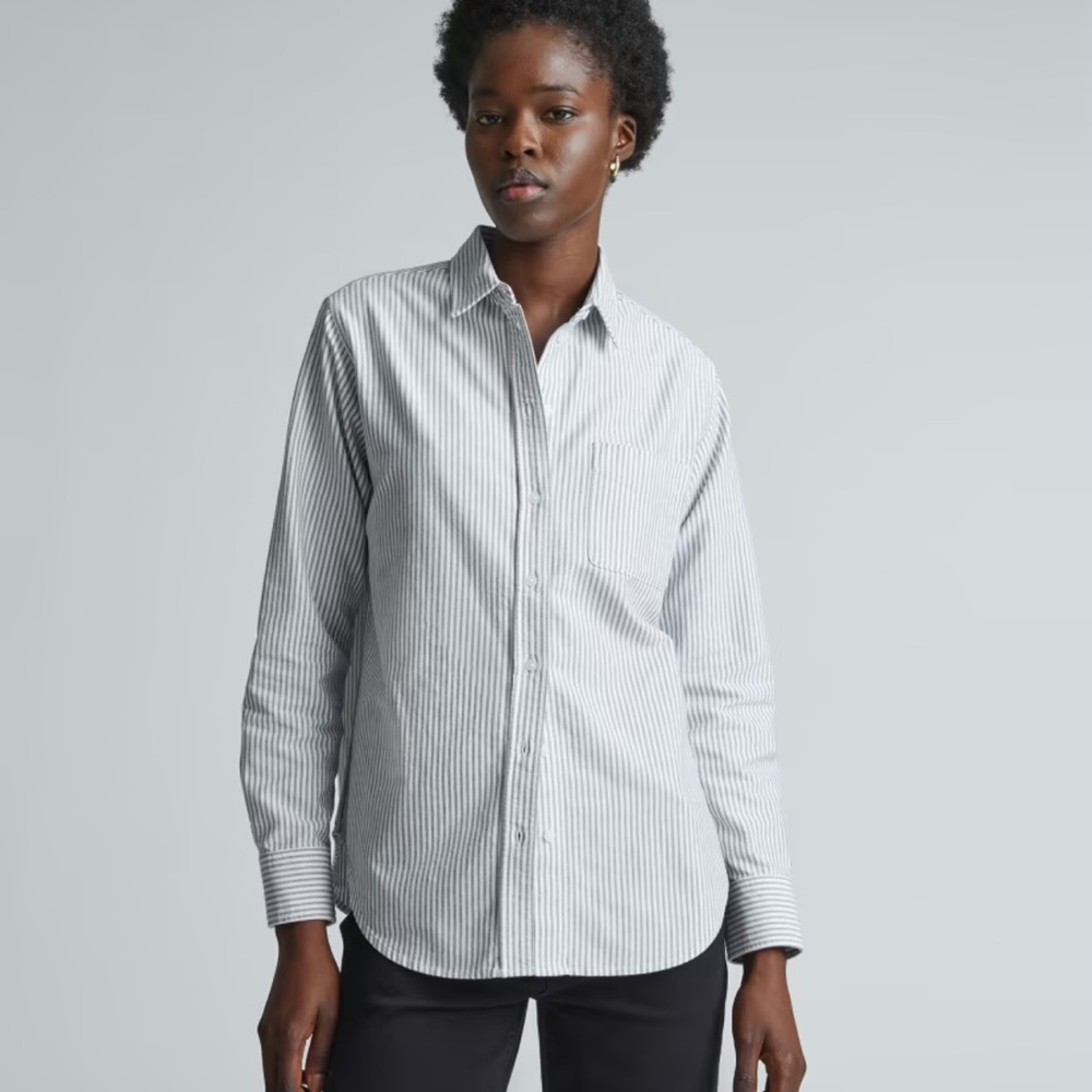 NWOT Relaxed Oxford Shirt
